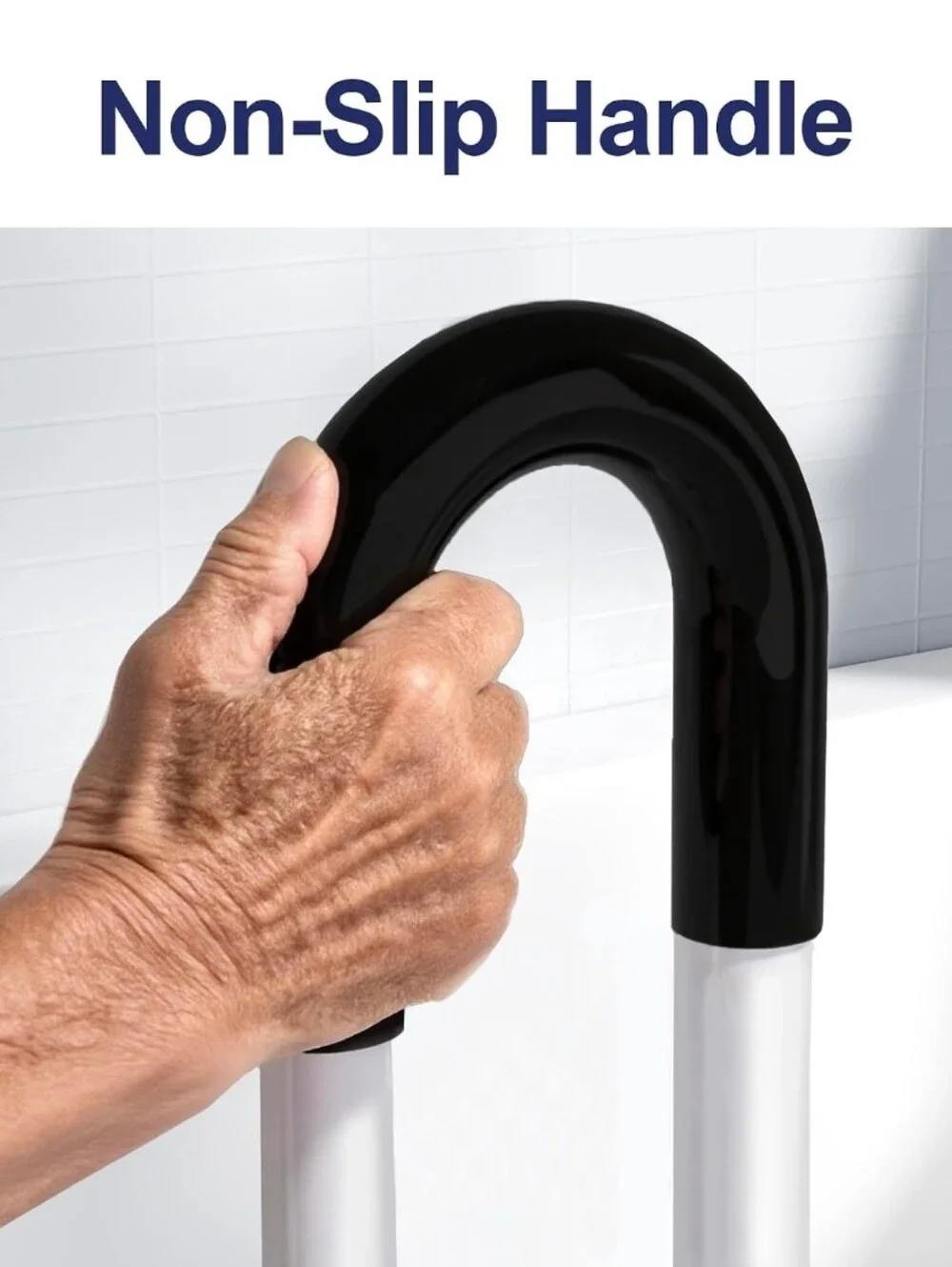 Bathtub Handle Grab Bar, Bathtub Safety Rail & Shower Grab Bars | Waterproof ...